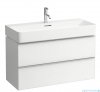 Laufen Space szafka pod umywalkę 93x38 cm biały mat H4102021601001